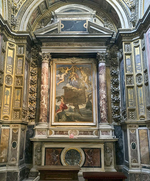 cappella della madonna di loreto a s.onofrio