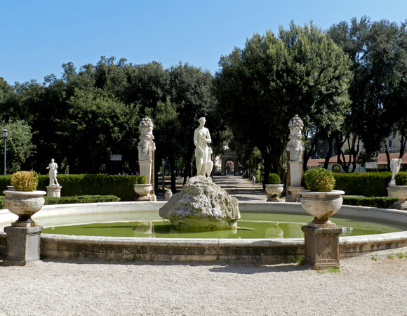 fontana di venere a villa borghese