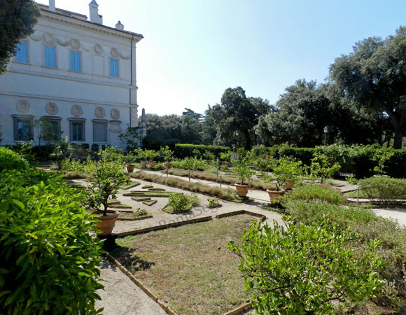 giardini segreti di villa borghese