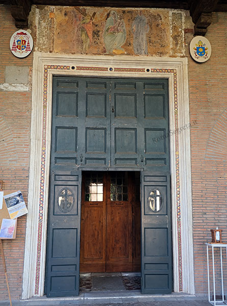 portale della chiesa di s.saba