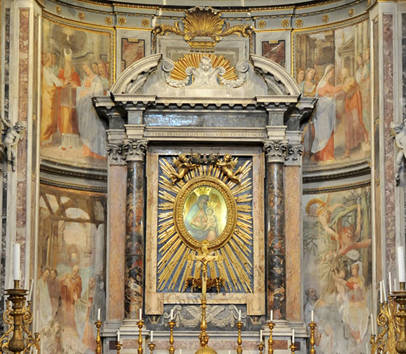 madonna con bambino a s.maria dell'orto