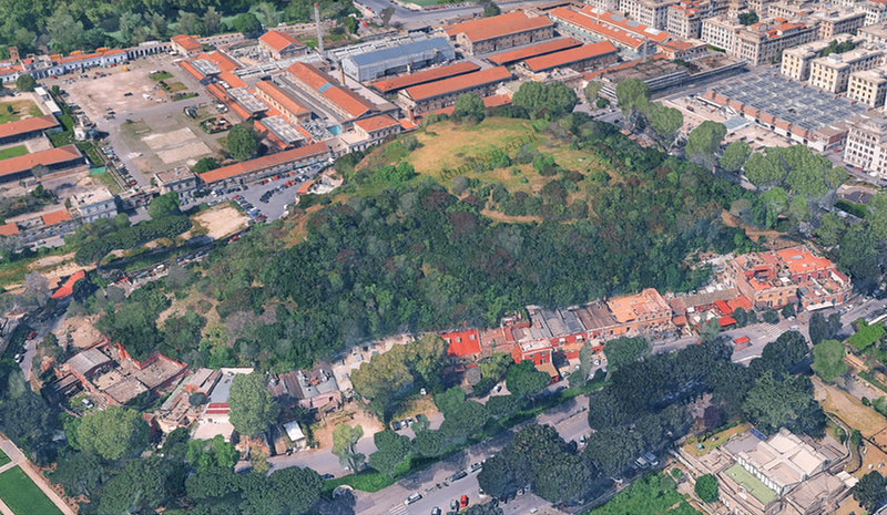 Vedi su Google Maps monte testaccio