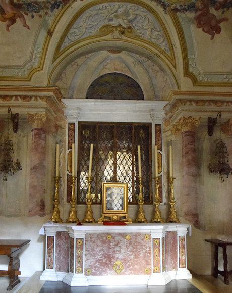 cappella delle reliquie a s.cecilia in trastevere