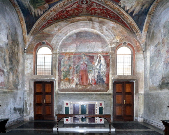 cappella di s.francesca romana a s.cecilia in trastevere