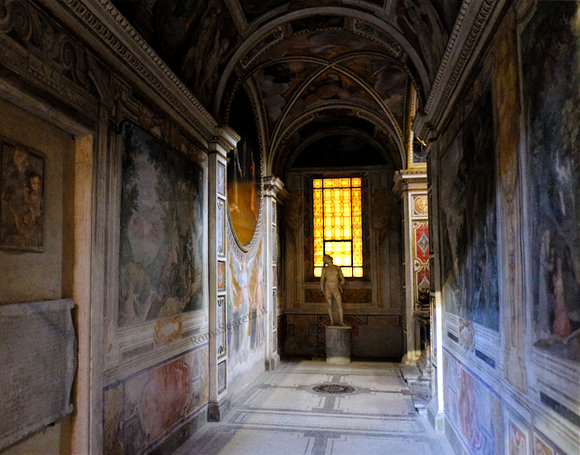 coridoio a s.cecilia in trastevere