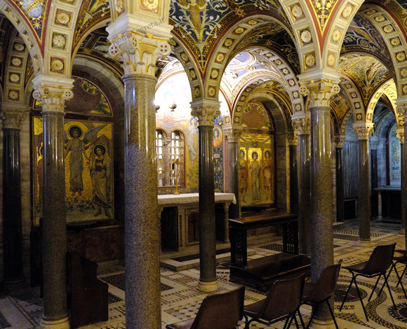 cripta a s.cecilia in trastevere